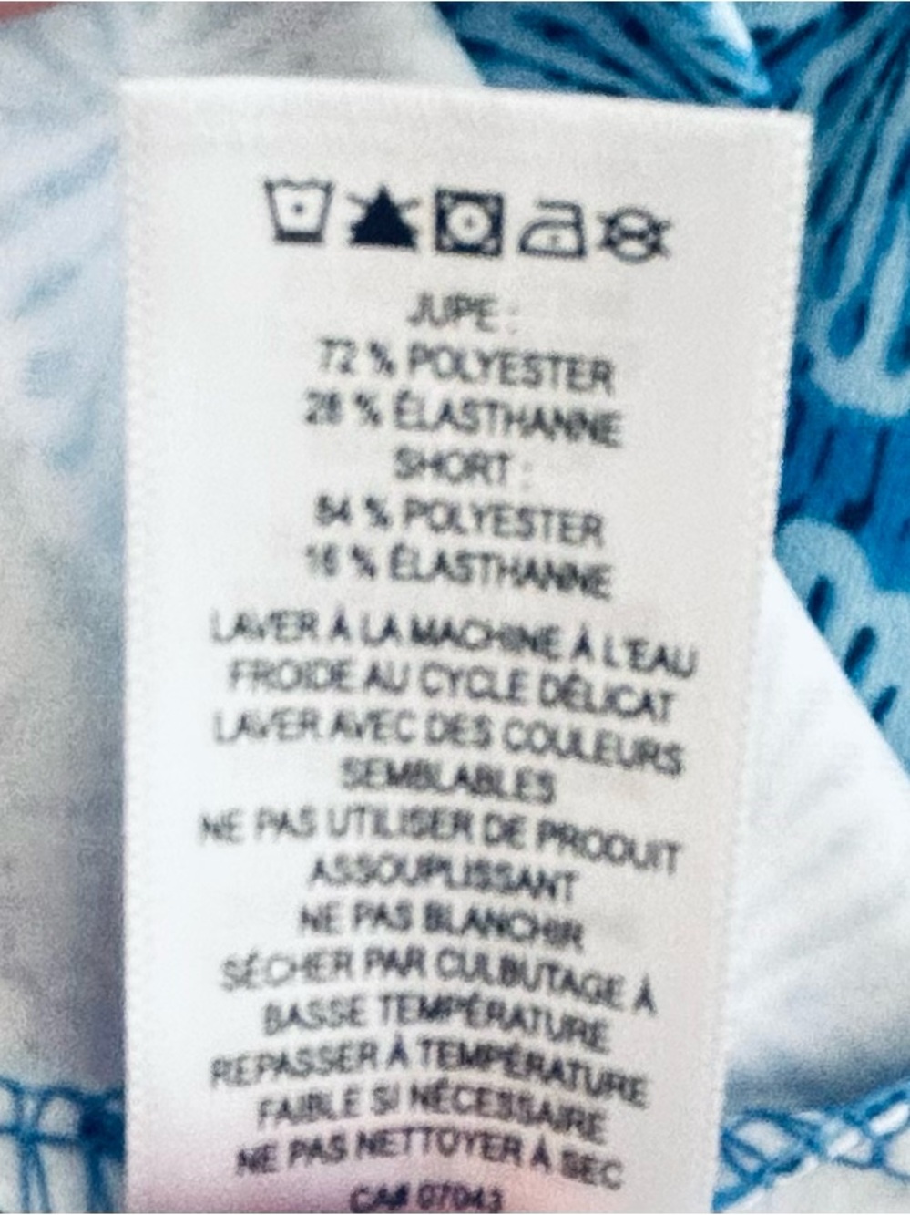 BLEU ROD BEATTIE NWT Swim Suit Skirt Bottoms With A Side Slit - Size 8 - Picture 16 of 16